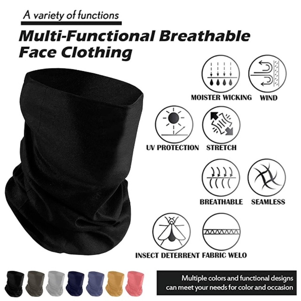 Balaclava Face UV Protection Neck Gaiter Face Mask - Picture 3 of 6